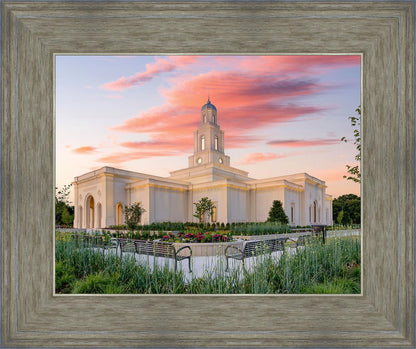 Bentonville Arkansas at Sunrise