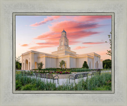 Bentonville Arkansas at Sunrise