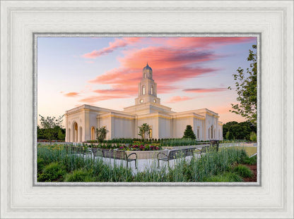 Bentonville Arkansas at Sunrise