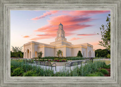 Bentonville Arkansas at Sunrise