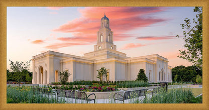 Bentonville Arkansas at Sunrise