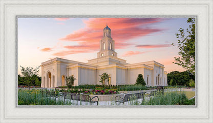 Bentonville Arkansas at Sunrise