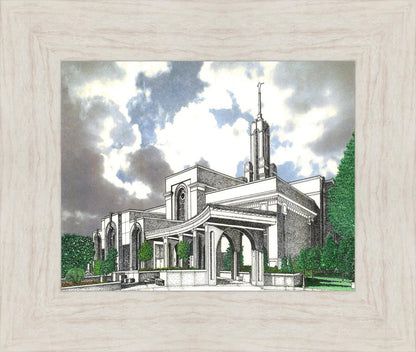 Mt. Timpanogos Temple - Entry View