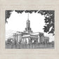 Mt. Timpanogos Temple - South View
