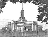 Mt. Timpanogos Temple - South View