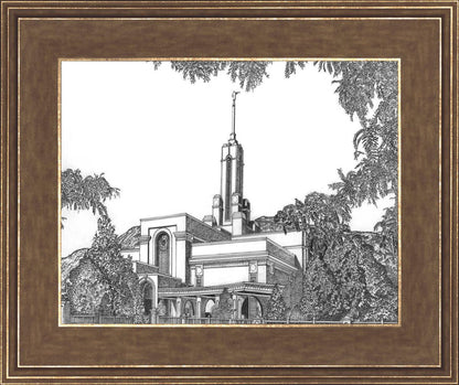 Mt. Timpanogos Temple - West View