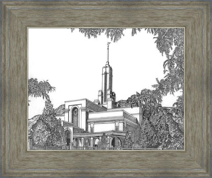 Mt. Timpanogos Temple - West View