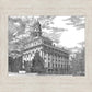 Nauvoo Illinois Temple - Strippled Sky