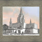 Oakland California Temple Sunset