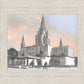 Oakland California Temple Sunset