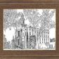 St. George Utah Temple Winter