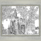 St. George Utah Temple Winter