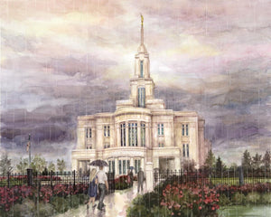 Refuge From The Storm - Payson Temple