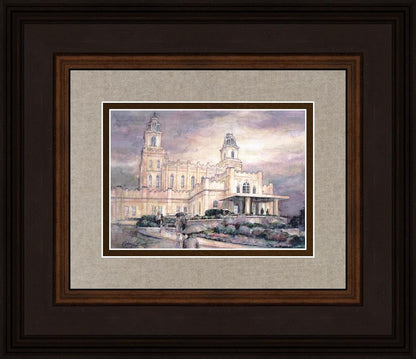 Refuge From The Storm - Manti Temple