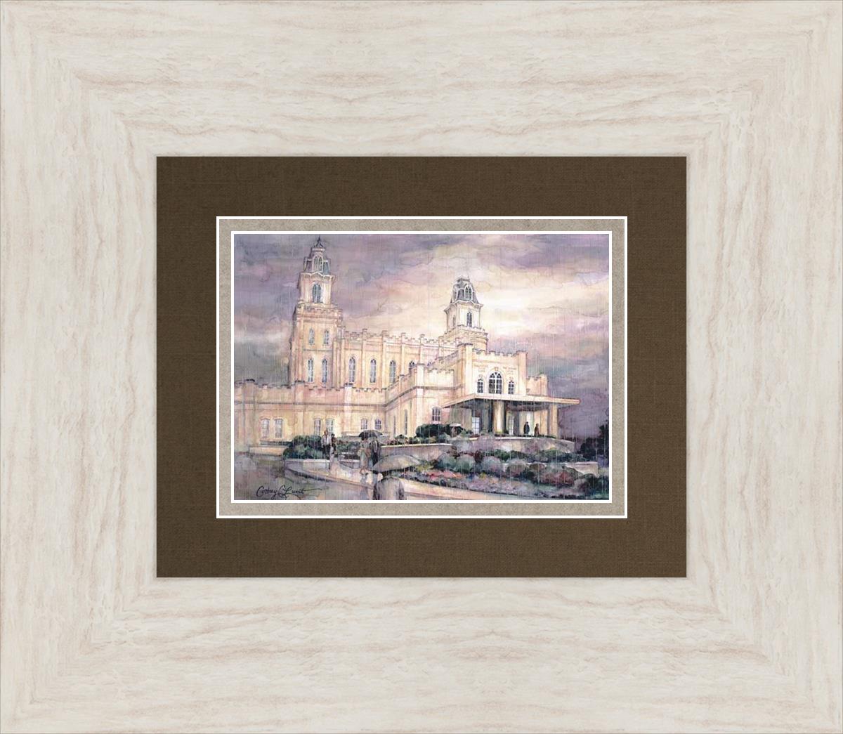 Refuge From The Storm - Manti Temple