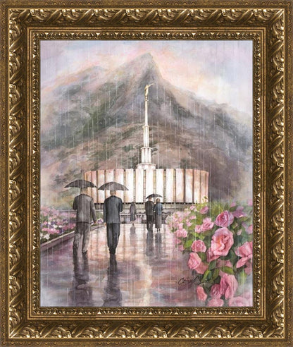 Refuge From The Storm - Provo Temple