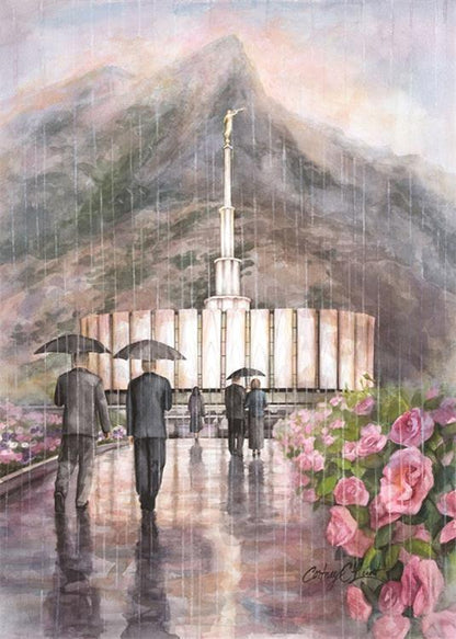 Refuge From The Storm - Provo Temple