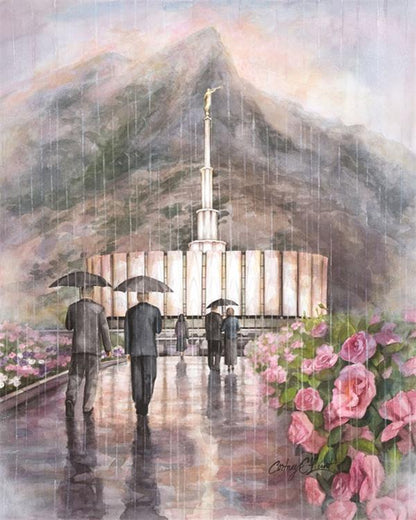 Refuge From The Storm - Provo Temple