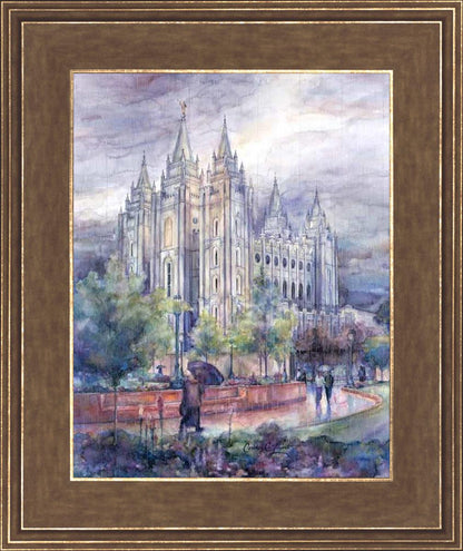 Refuge From The Storm - Salt Lake Temple
