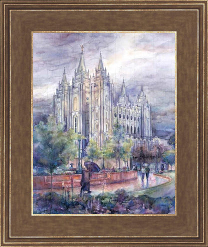 Refuge From The Storm - Salt Lake Temple