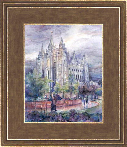 Refuge From The Storm - Salt Lake Temple