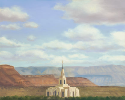 Red Cliffs Utah Large Wall Art