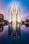 Salt Lake Temple All is Still