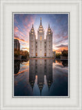 Salt Lake Reflection Of Eternity