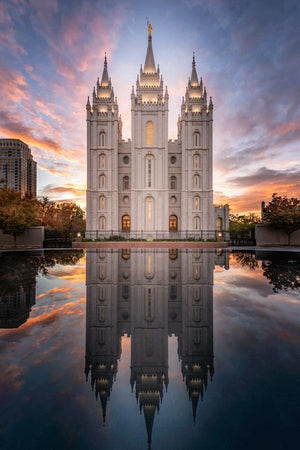 Salt Lake Reflection Of Eternity