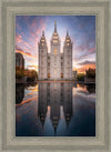 Salt Lake Reflection Of Eternity