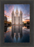 Salt Lake Reflection Of Eternity