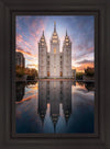 Salt Lake Reflection Of Eternity