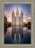 Salt Lake Reflection Of Eternity