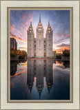 Salt Lake Reflection Of Eternity