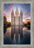 Salt Lake Reflection Of Eternity