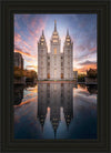 Salt Lake Reflection Of Eternity