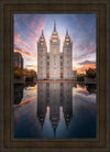 Salt Lake Reflection Of Eternity