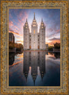 Salt Lake Reflection Of Eternity