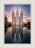 Salt Lake Reflection Of Eternity