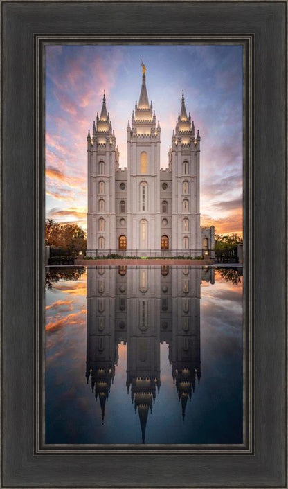 Salt Lake Reflection Of Eternity