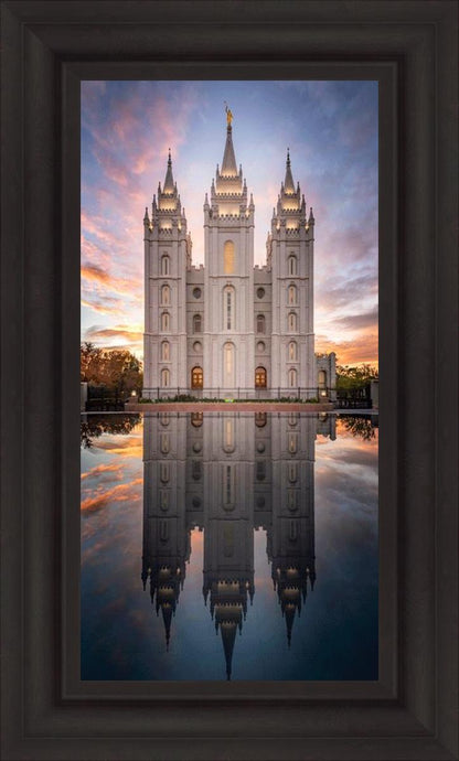 Salt Lake Reflection Of Eternity
