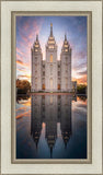 Salt Lake Reflection Of Eternity