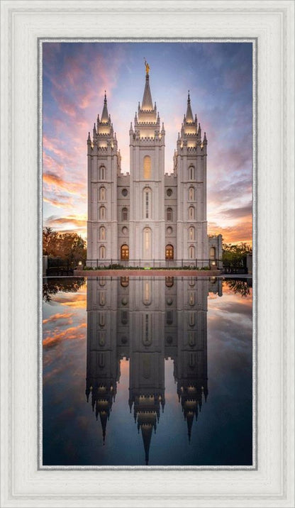 Salt Lake Reflection Of Eternity