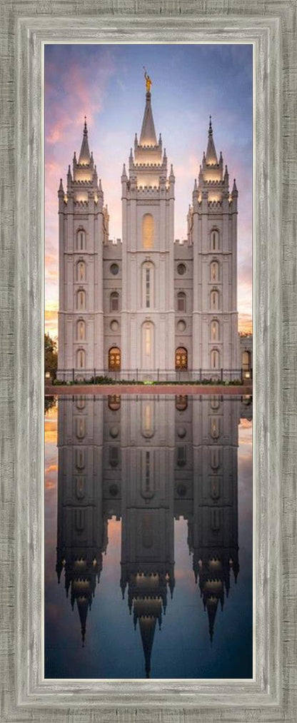 Salt Lake Reflection Of Eternity