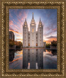 Salt Lake Reflection Of Eternity