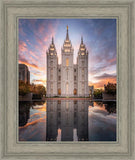 Salt Lake Reflection Of Eternity