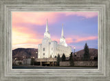 Brigham City Pastel Sunset