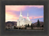 Brigham City Pastel Sunset