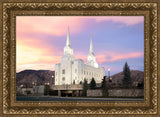 Brigham City Pastel Sunset