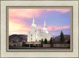 Brigham City Pastel Sunset